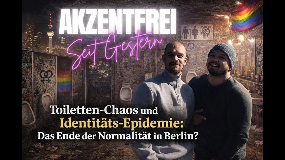 Folge 12: Toiletten-Chaos und Identitäts-Epidemie: Das Ende der Normalität in Berlin? – Akzentfrei Seit Gestern