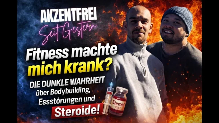 Folge 13: Fitness machte mich krank? Die dunkle Wahrheit über Bodybuilding, Essstörungen und Steroide – Akzentfrei Seit Gestern