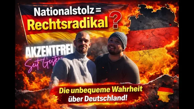 Folge 18: Nationalstolz = Rechtsradikal? Die unbequeme Wahrheit über Deutschland! – Akzentfrei Seit Gestern