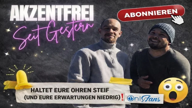 Folge 4: Haltet eure Ohren steif (und eure Erwartungen niedrig)! – Akzentfrei Seit Gestern