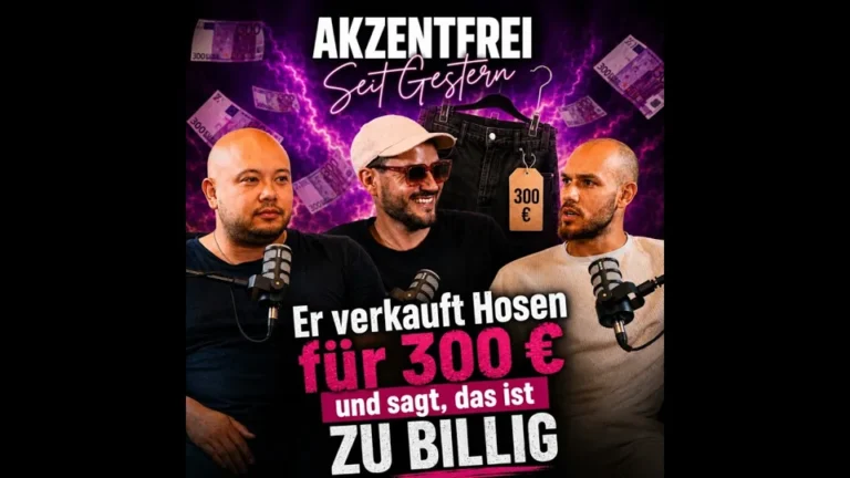Folge 44: Er verkauft Hosen für 300 € und sagt, das ist ZU BILLIG. – Akzentfrei Seit Gestern