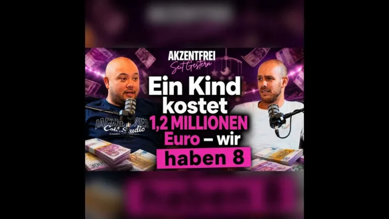 Folge 52: Ein Kind kostet 1,2 MILLIONEN Euro – wir haben 8! – Akzentfrei Seit Gestern