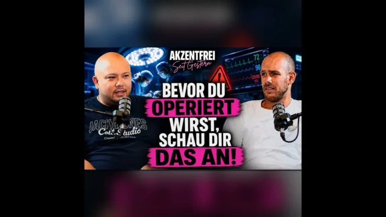 Folge 55: Bevor du operiert wirst! – Akzentfrei Seit Gestern