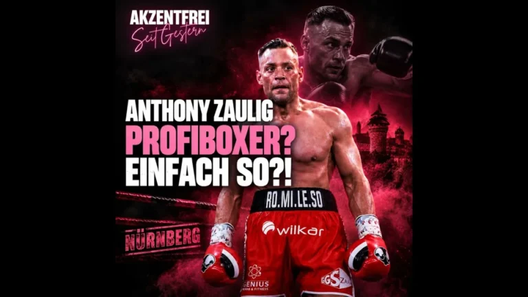Folge 62: Anthony Zaulig-PROFIBOXER? EINFACH SO? Part 1 – Akzentfrei Seit Gestern