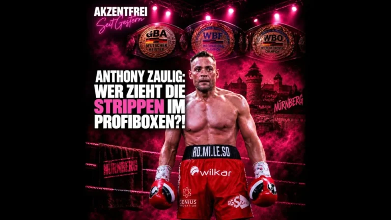 Folge 63: Anthony Zaulig: Wer zieht die Strippen im Profiboxen?! Part 2 – Akzentfrei Seit Gestern
